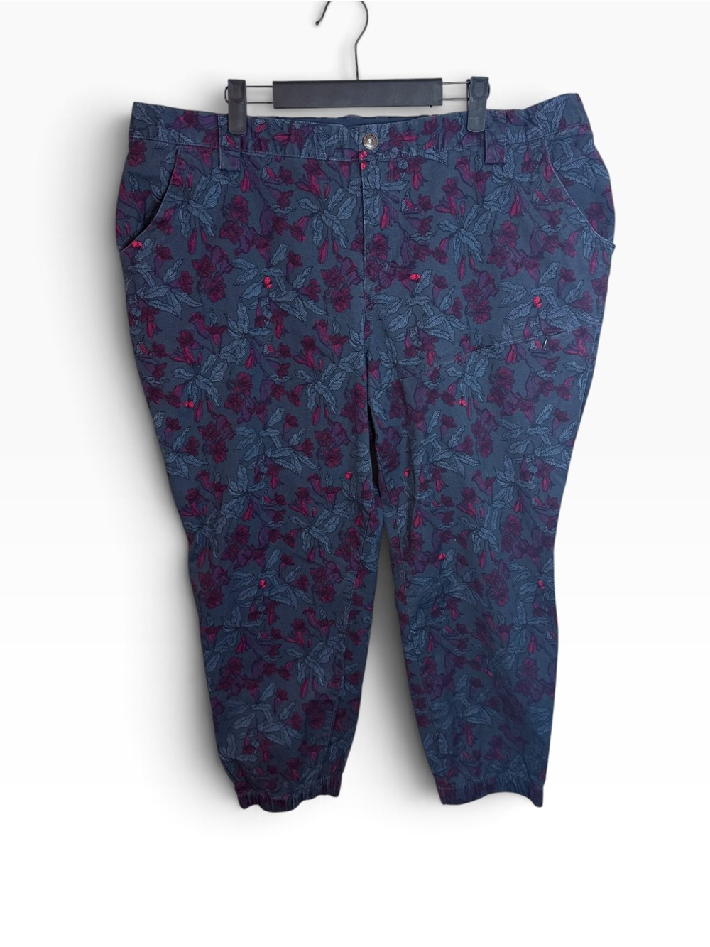Duluth Trading Co. Women's Plus Rootstock Floral Gardening Joggers